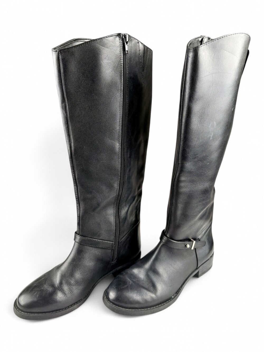 On 34th Women's Leather Knee-High Riding Boots Size 6.5